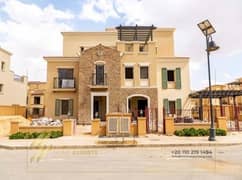 Twin House for sale in Mivida l with kitchen & ACs