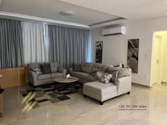 Ultra modern furnished villa for rent in lake view residence Compound, Fifth Settlement