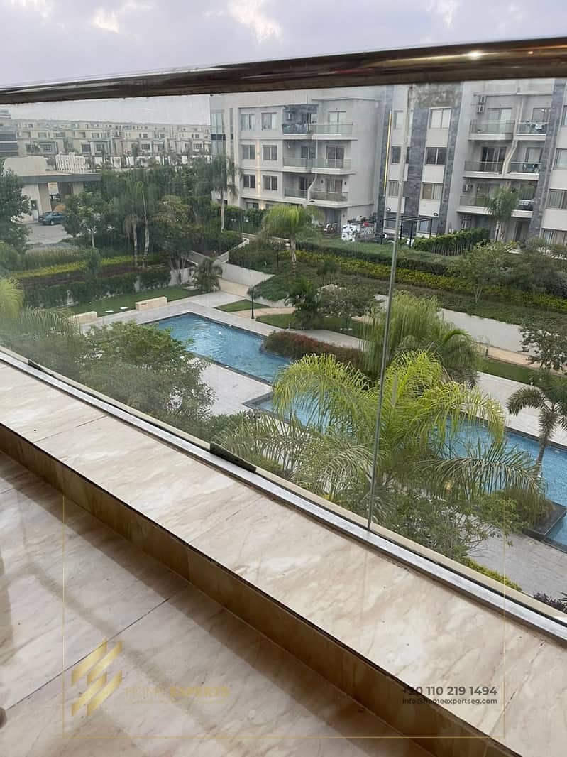 A luxury furnished apartment for rent in Galeria moon valley Compound, Fifth Settlement 3