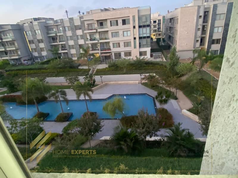 A luxury furnished apartment for rent in Galeria moon valley Compound, Fifth Settlement 6