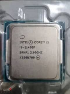 core i5 11400f جديد تراي لم يتم استخدامه