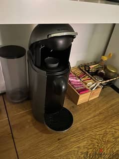 Nespresso Coffe Machine VertuoPlus Deluxe Silver