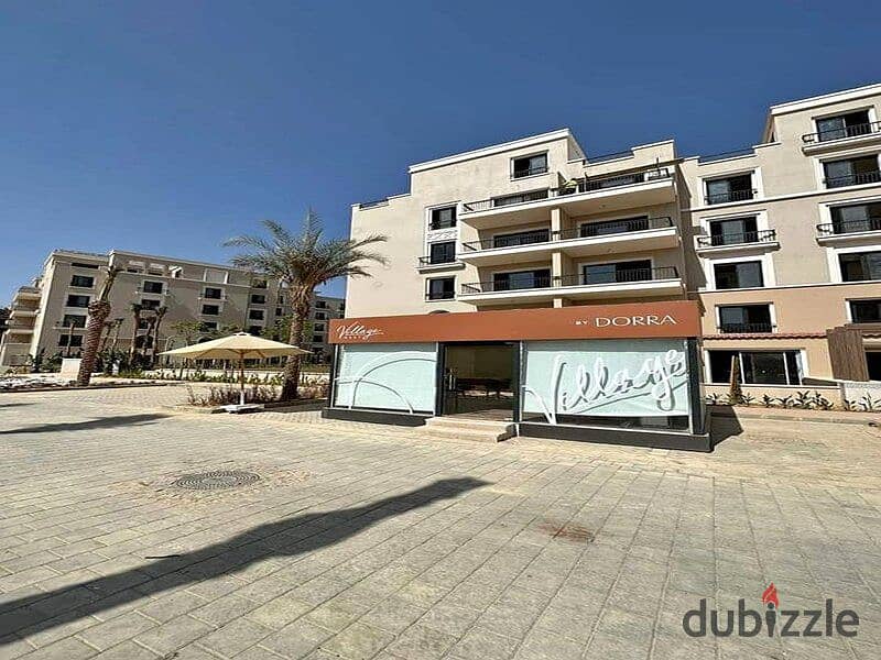 Apartment with air conditioning, ready to move for sale in Village West Compound, Sheikh Zayed 4