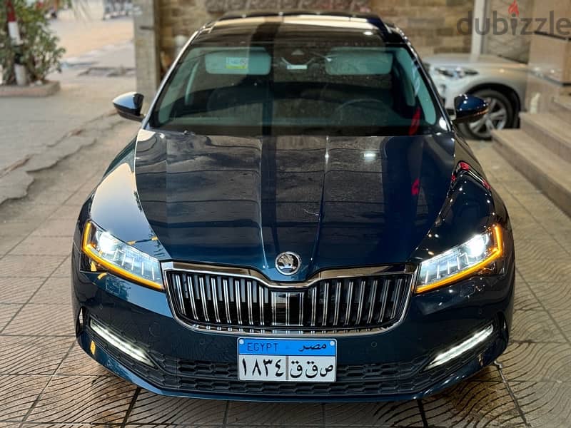 SKODA SUPERB AMBITION 2024 WAKEL KM 5000 فابريكه صيانات PROTECTION 1