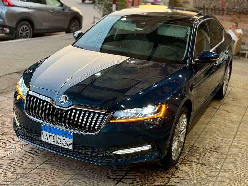 SKODA SUPERB AMBITION 2024 WAKEL KM 5000 فابريكه صيانات PROTECTION 2