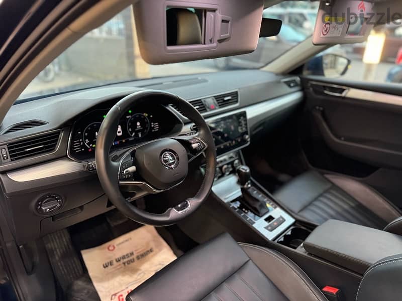 SKODA SUPERB AMBITION 2024 WAKEL KM 5000 فابريكه صيانات PROTECTION 14