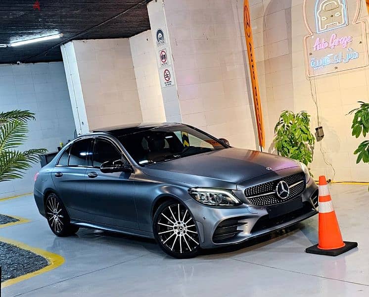 الوحيده جراي مط C200 AMG Night package 20192 0