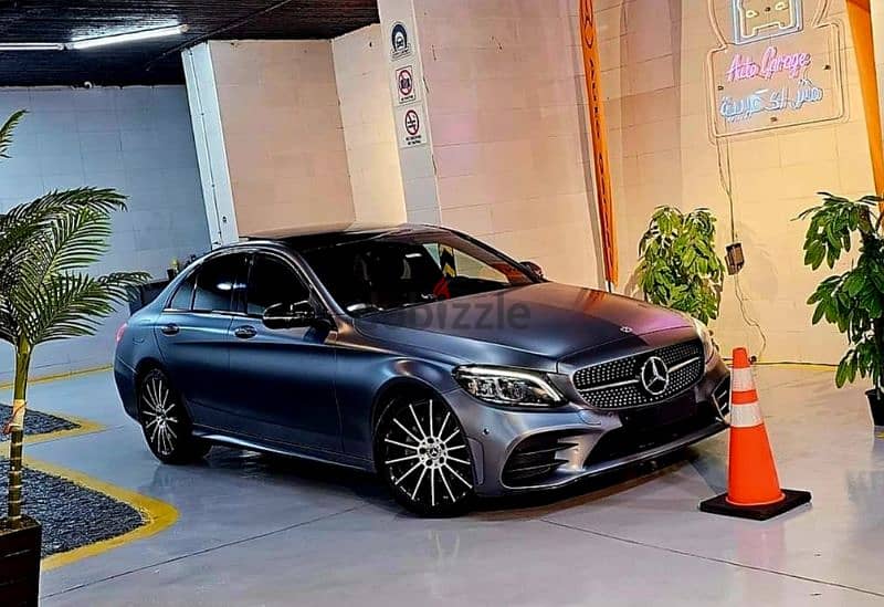 الوحيده جراي مط C200 AMG Night package 20192 3