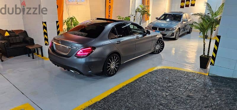 الوحيده جراي مط C200 AMG Night package 20192 5