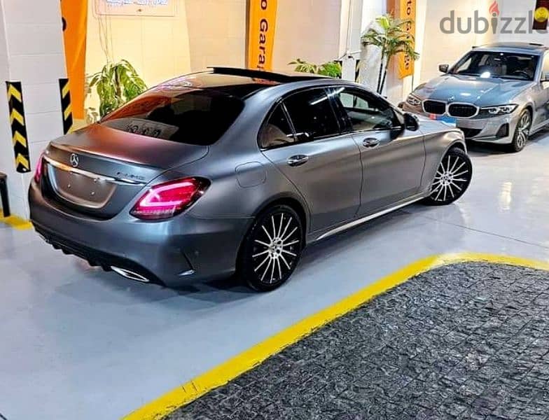 الوحيده جراي مط C200 AMG Night package 20192 6