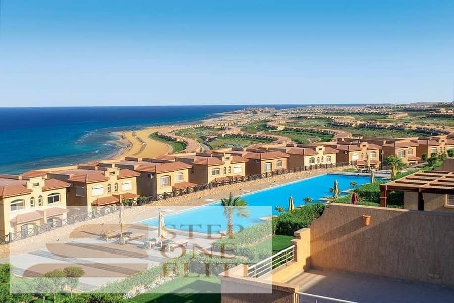 شالية للبيع Sea View علي البحر مباشرة في تلال العين السخنة 6