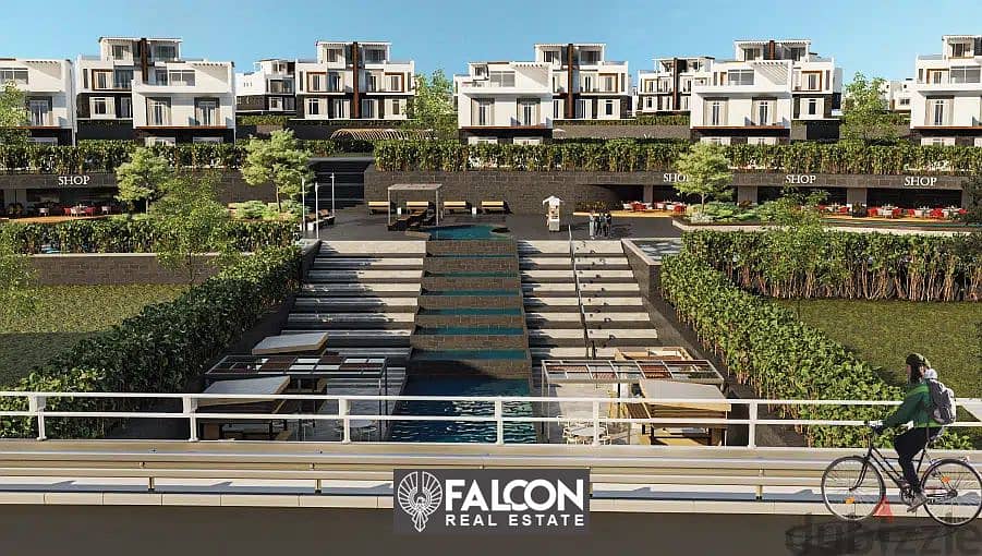 An apartment with a garden at the highest point in Sheikh Zayed, with a fabulous view that sees the entire Sheikh Zayed from above, 2