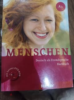 كتاب منشن A1 جديد لم يستخدم - Menschen A1 new book