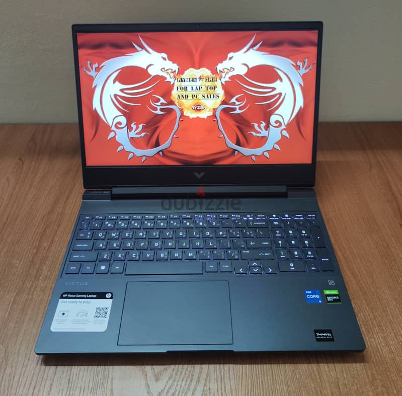 12 جيل  Hp Victus Core™ i5-12450H GTX 1650 Gaming LapTop 4