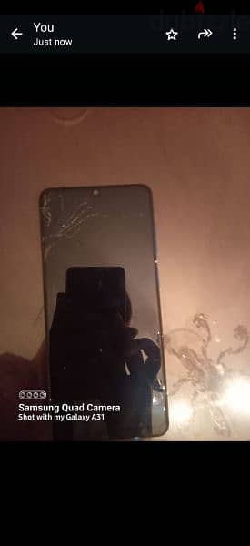 Samsung a31 128gb used 2