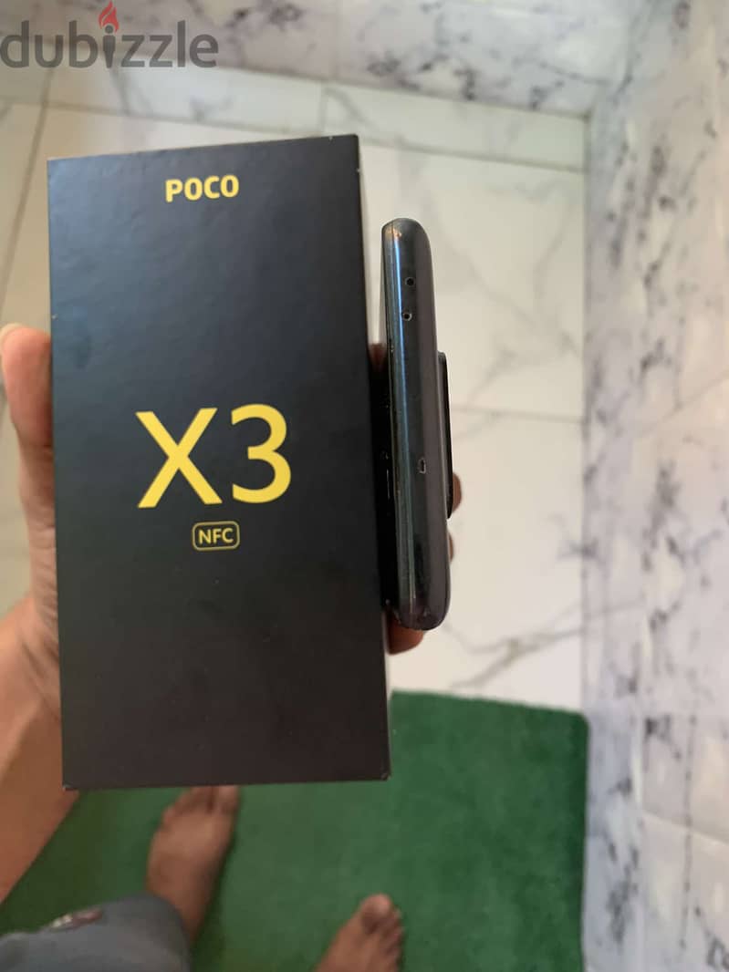 Poco x3 Nfc 128Giga 6Ram بيع بدل 3