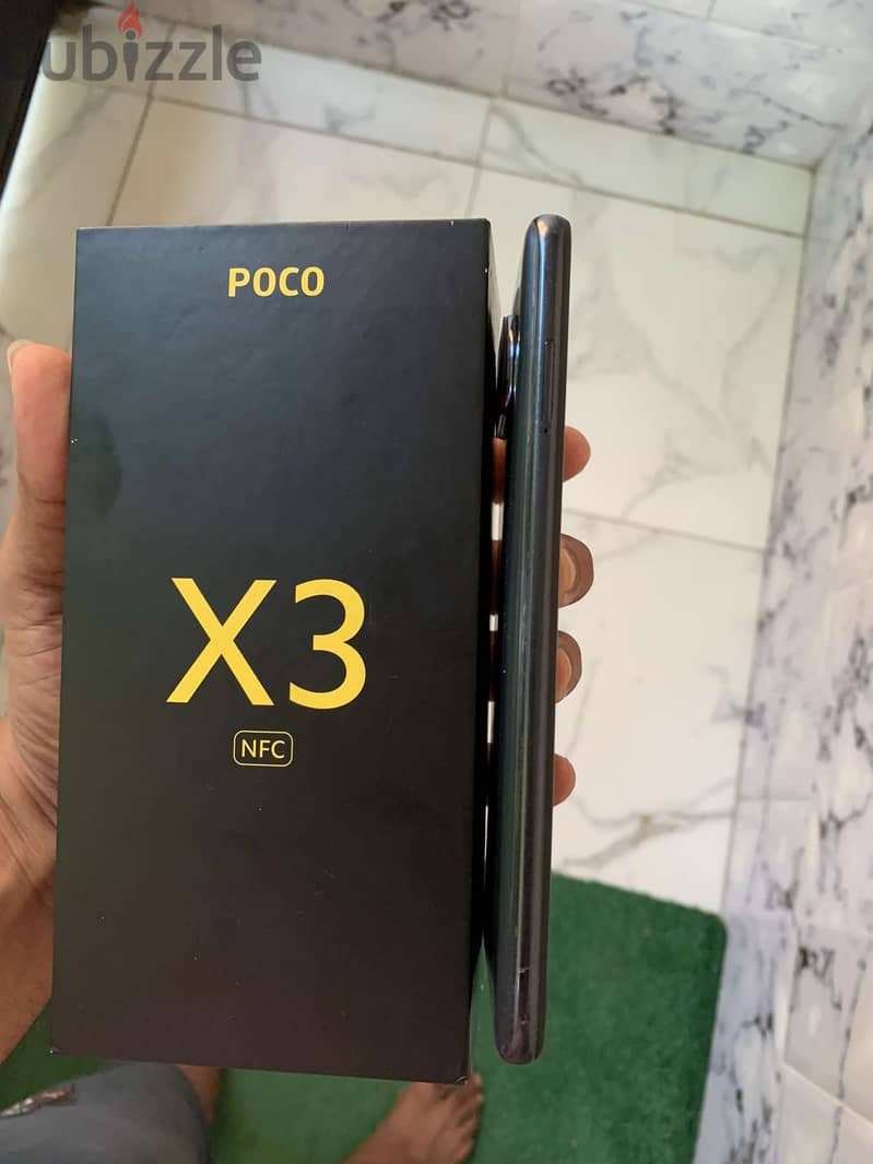 Poco x3 Nfc 128Giga 6Ram بيع بدل 5