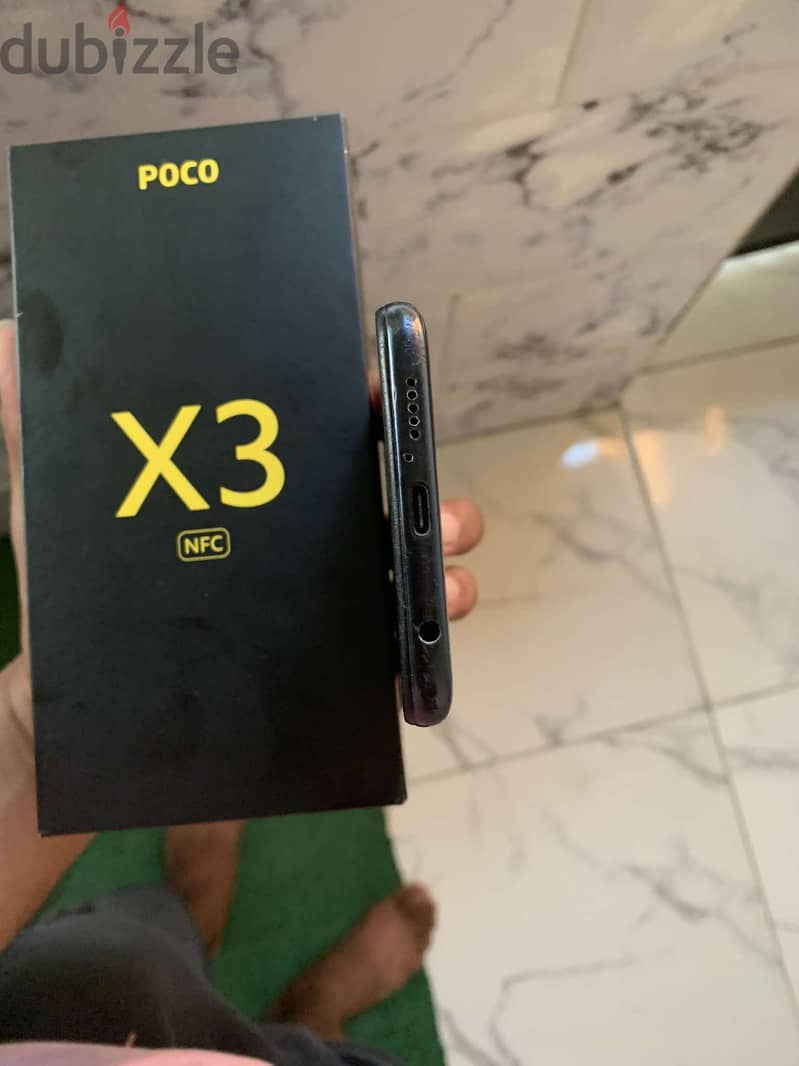 Poco x3 Nfc 128Giga 6Ram بيع بدل 6