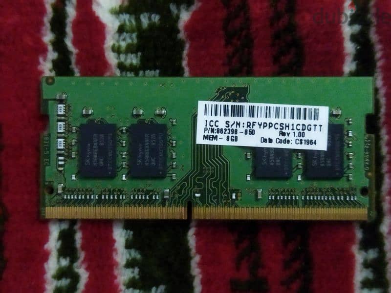 SK Hynix 8GB ram DDR4 | هاينكس 8 جيجا رام 2