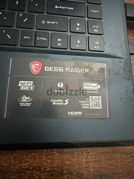 msi ge66 rtx3070 5