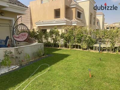 S Villa + Garden (5 rooms) for sale in installments in Sarai Compound  New Cairo