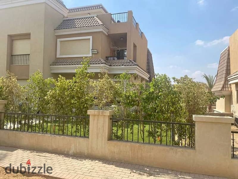 أس فيلا + جاردن (5غرف) للبيع بالتقسيط في كمبوند سراي القاهرة الجديدة Sarai New Cairo Svilla 4