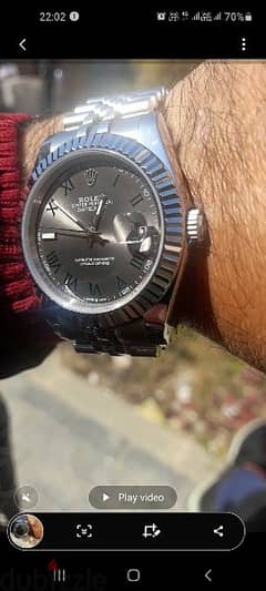 Rolex date just used v g condition mirror 0riginal