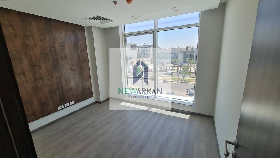 Office for rent fully finished + AC, near to Arkan and in front of Park Street in heart of Sheikh Zayed 0