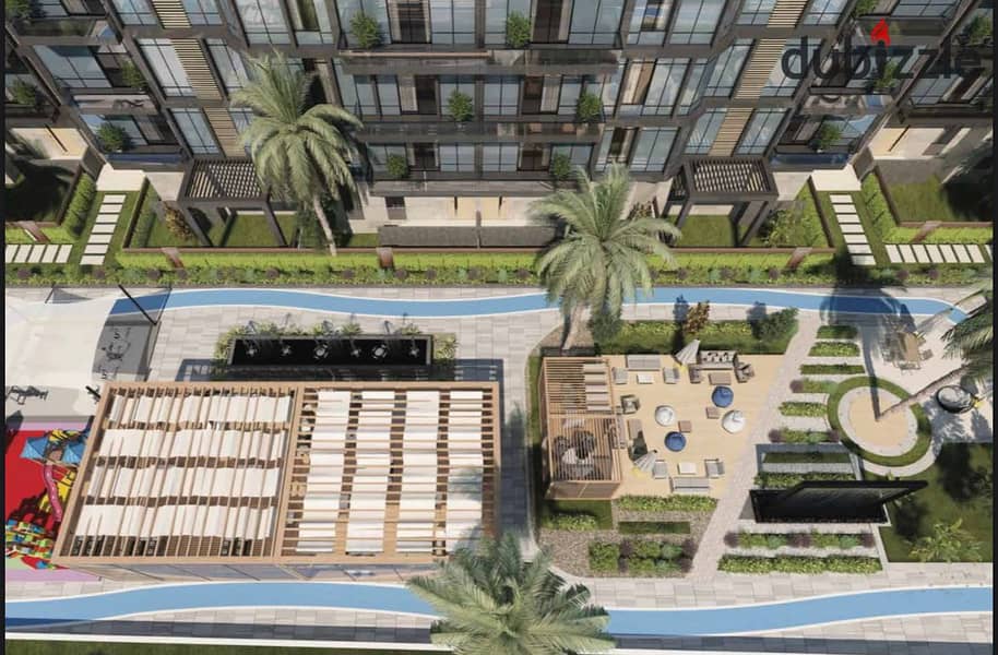 Live in a garden apartment with 8-year installments in a prime location in Old Sheikh Zayed. 11