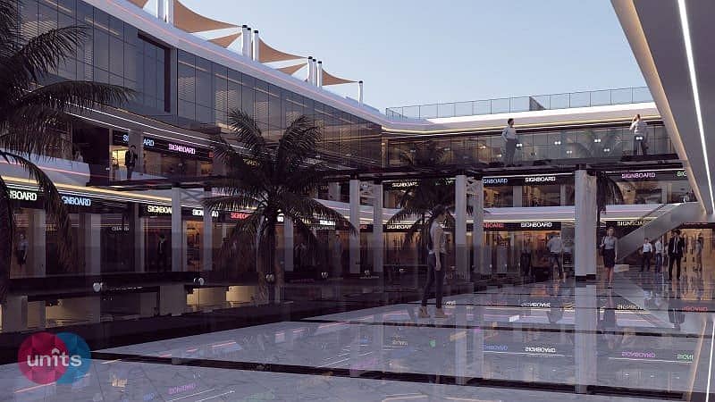 عياده للبيع في الداون تاون 6 اكتوبر        Downtown mall 3