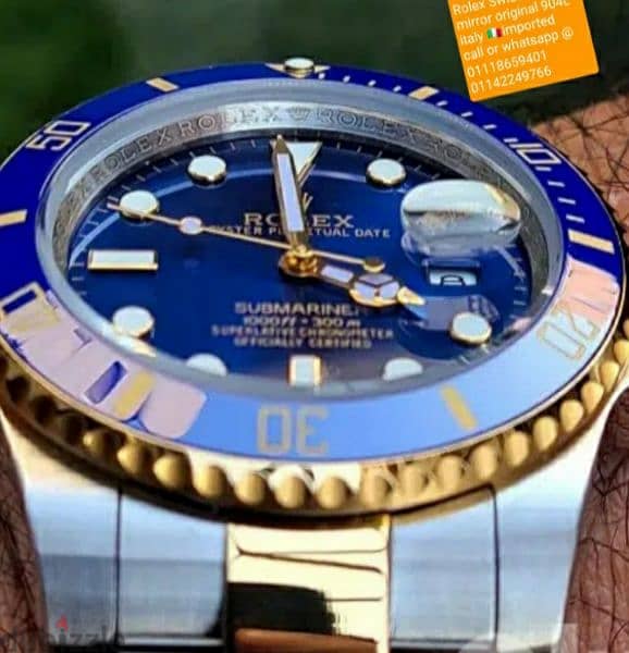 Rolex deep sea bleu dweller  mirror 0riginal 5