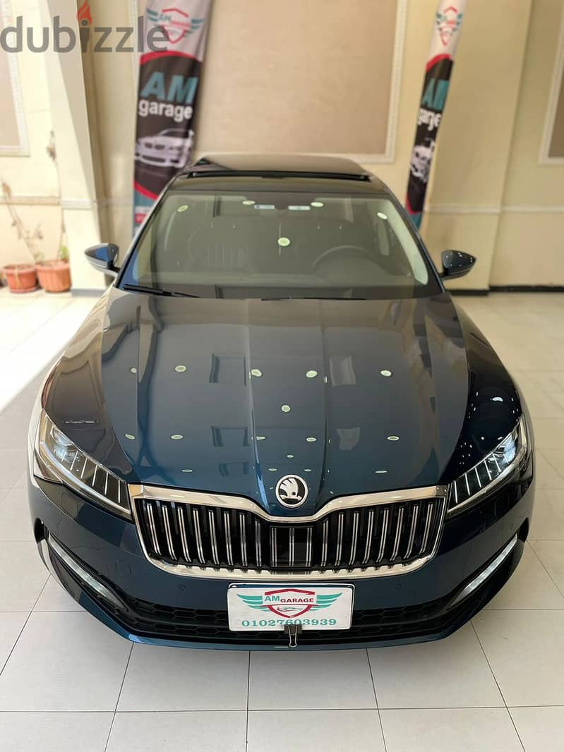 سكودا سوبرب ٢٠٢١ اعلي فئه فابريكا بالكامل - Skoda Superb 2021 2