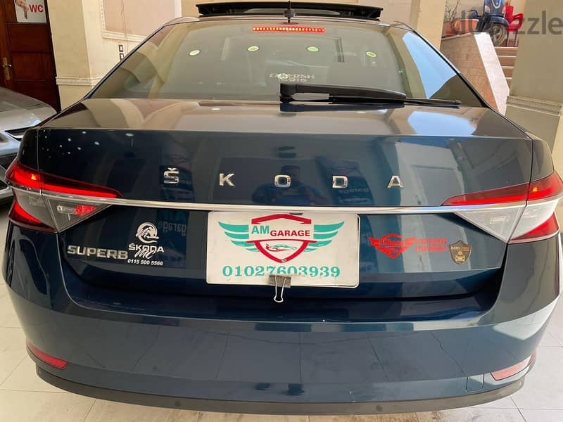 سكودا سوبرب ٢٠٢١ اعلي فئه فابريكا بالكامل - Skoda Superb 2021 9