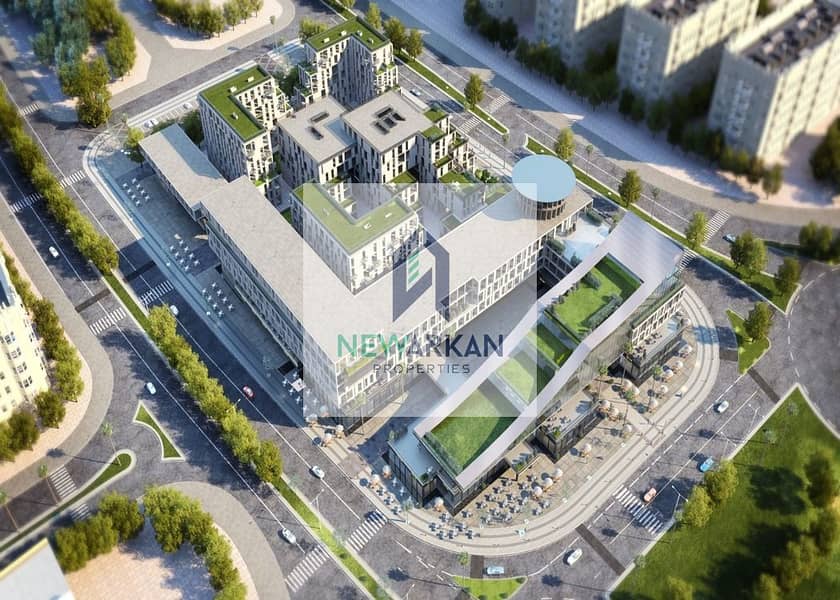 Administrative office for sale fully finished, with only 10% advance, a very prime location on main street in heart of Sheikh Zayed 8