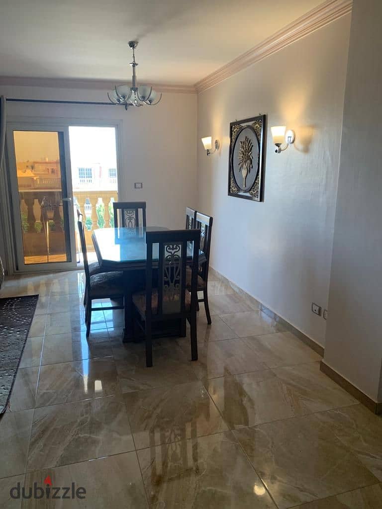 Furnished apartment for rent in Achrafieh Compound in the First Settlement 1