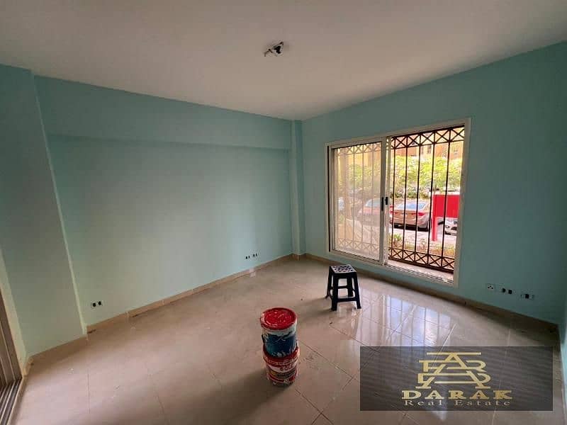 For Ground Floor Lovers: Apartment for Rent in Madinaty, Garden View in B1. 3