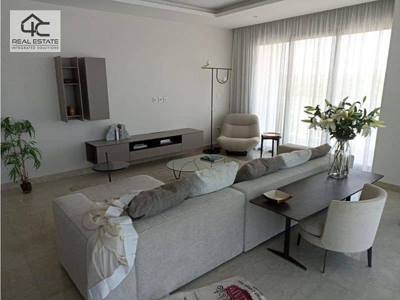 Apartment for sale, finished, with air conditioners, in installments, 168 sqm, in Zed, Sheikh Zayed 2