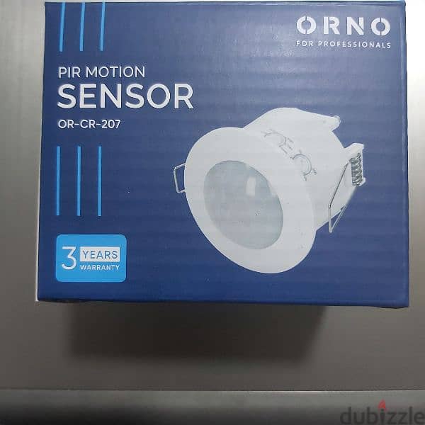 مستشعر حركة بالاشعة تحت الحمراء للأماكن الداخليه ORNO SENSOR 1