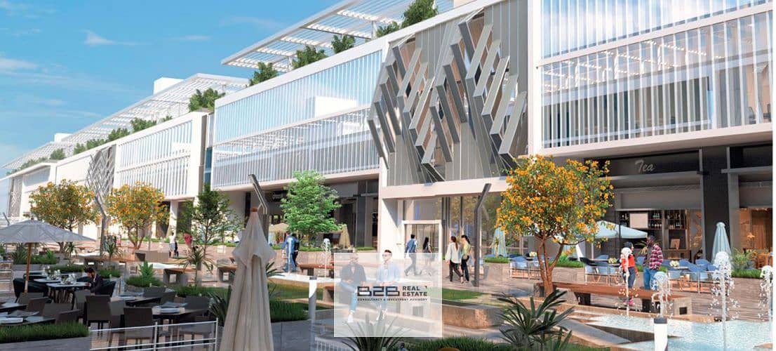 مكتب اداري للبيع في ويست اليفن بموقع متميز في مدينه 6 اكتوبر بمساحه 100 متر West Eleven Mall 1