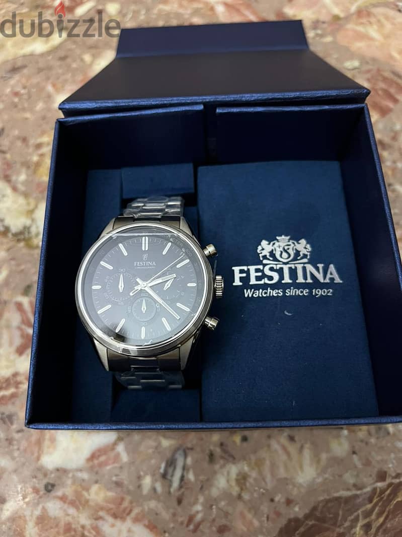 ساعه Festina جديدة بالضمان 5