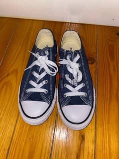 Converse Unisex Chuck Taylor All Star Low Top Navy Sneakers 0