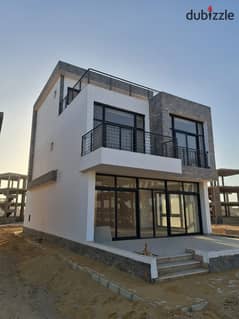 stand alone villa fully finished 265m stella de mare el sokhna downpayment and installments over 4 years