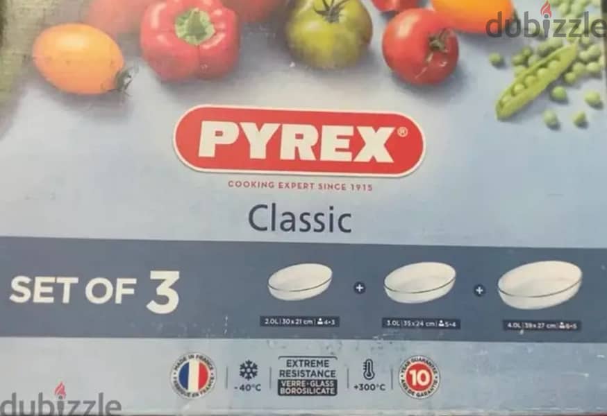 Pyrex Oval Set 0