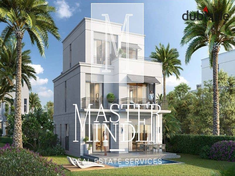 Standalone villa for sale with installments till 2030  in Belle Vie  - Emaar 3