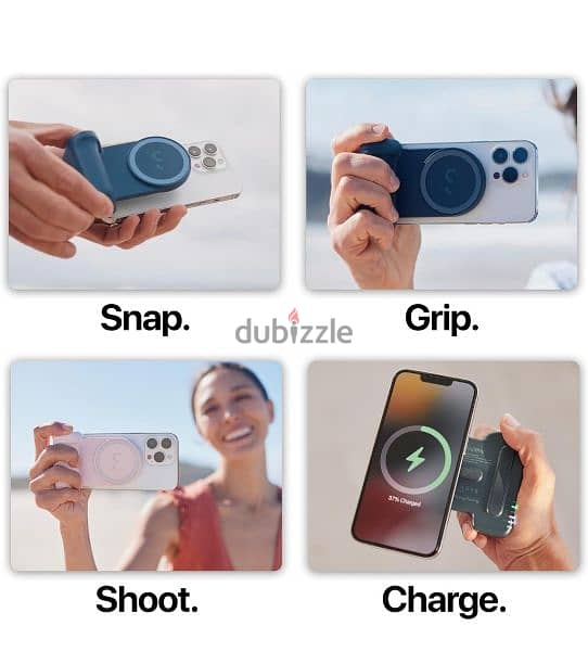 ShiftCam SnapGrip - Mobile Battery Grip with Wireless Shutter Button 1