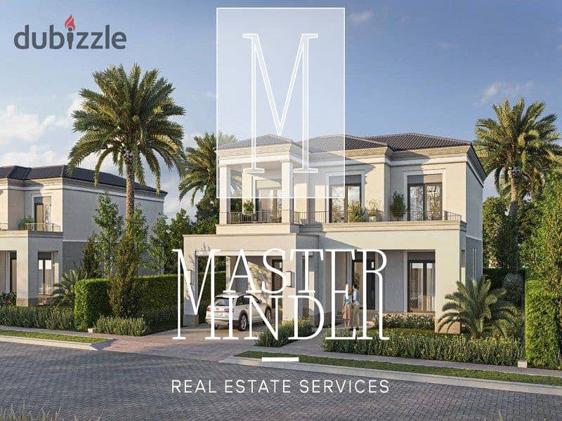 Standalone villa for sale with installments till 2030  in Belle Vie  - Emaar 6