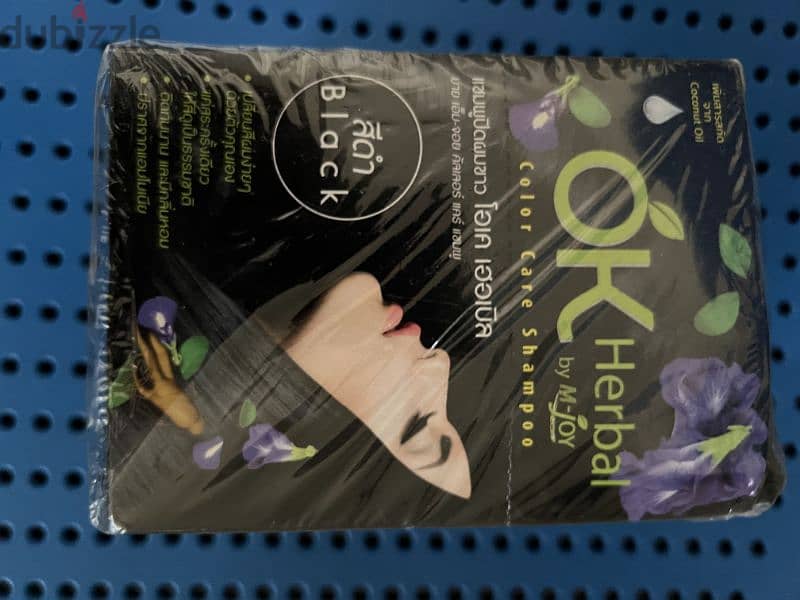 OK Herbal Color Care Shampoo Black 12 × 30 Ml 1