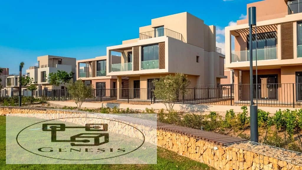 Fully finished villa with installments over *10 years* in “Sodic East Shorouk” at the starting price of 329m 10