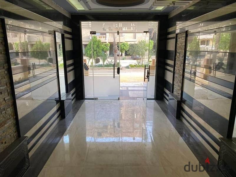 155 sqm apartment for sale, finished with air conditioners, in Fifth Settlement, directly in front of Hyde Park 4