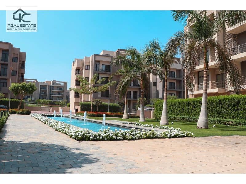 Ready to move apartments196m fully finished with air conditioners with view landscape Al Marasem 8